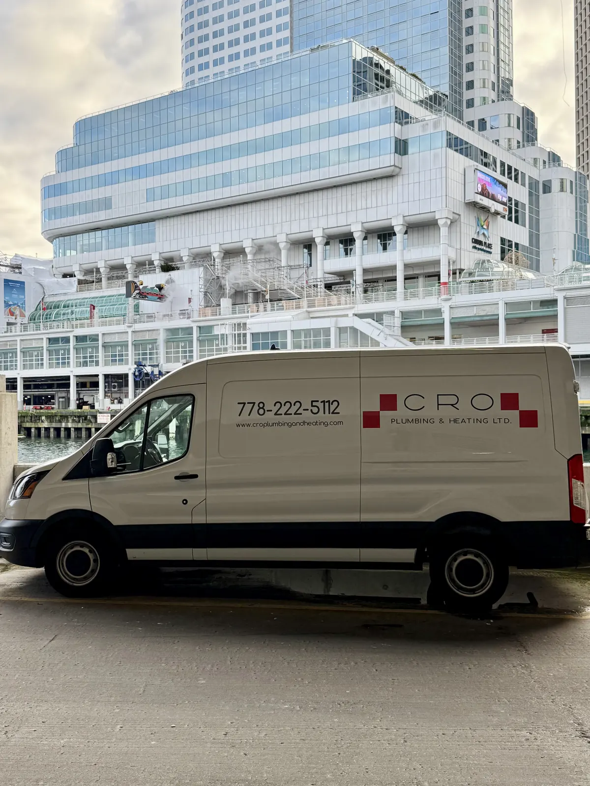 CRO Plumbing and Heating emergency plumbing service project