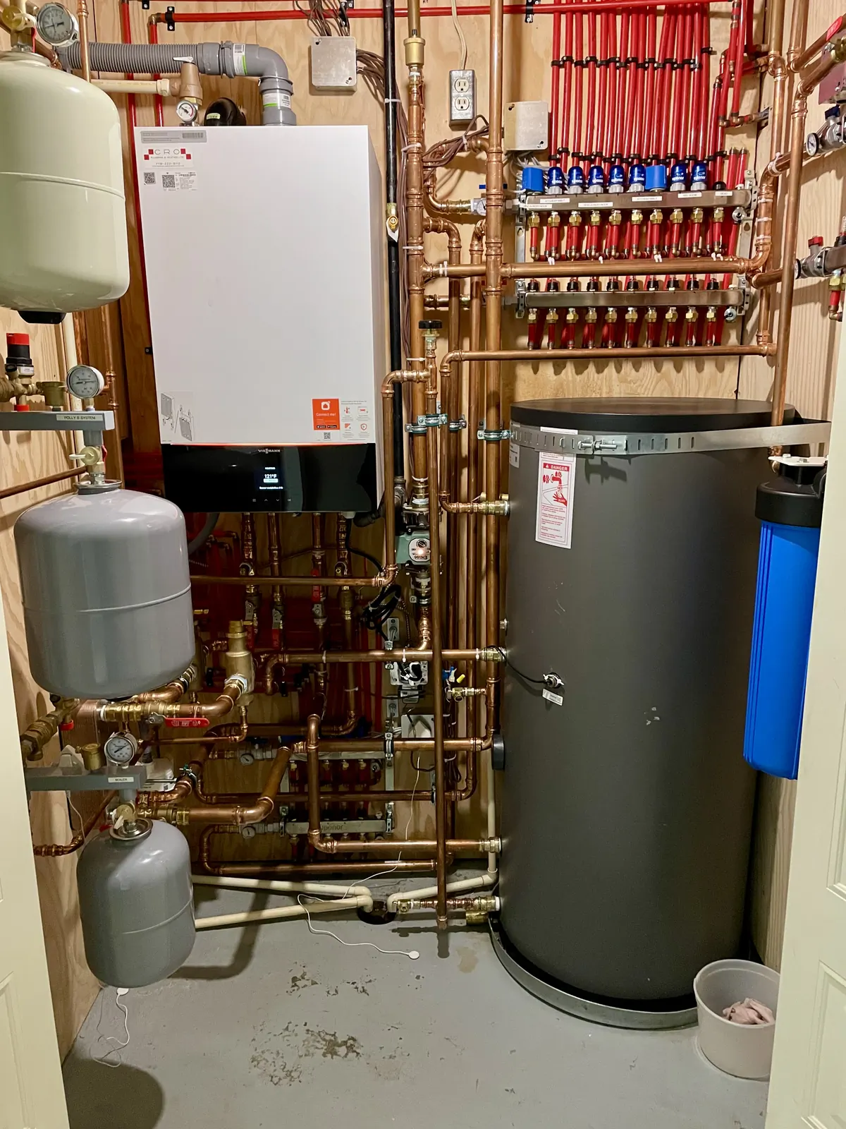 CRO Plumbing and Heating heating services project photo 5